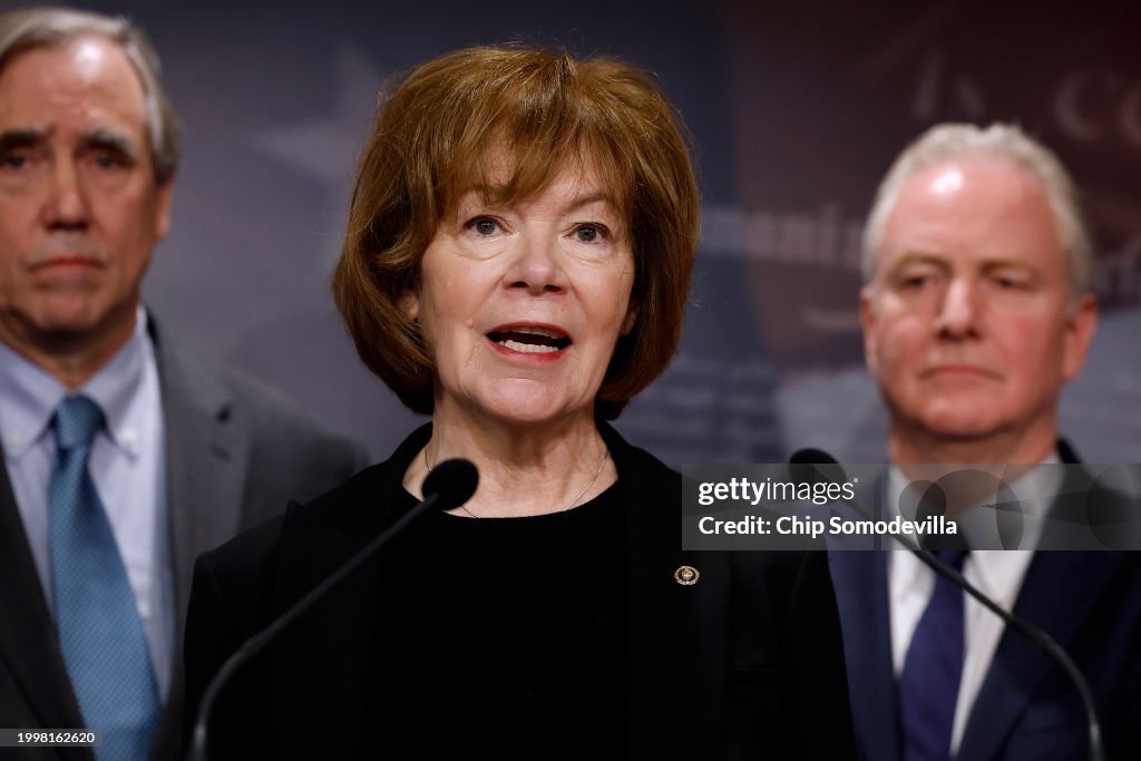 U.S. Senators Hold Press Conference On Foreign Security Assistance