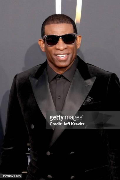 Deion Sanders attends the 13th Annual NFL Honors at Resorts World Theatre on February 08, 2024 in Las Vegas, Nevada.
