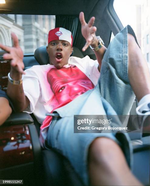 Rapper Mase in the Paramount Studios backlot in 2004 in Hollywood, California.