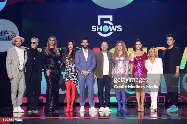 Faisy, Fernando Carrillo, Cecilia Galliano, Marisol González, Poncho de Nigris, Facundo, Candela Márquez, Tania Rincón, Adamari López and Pablo...