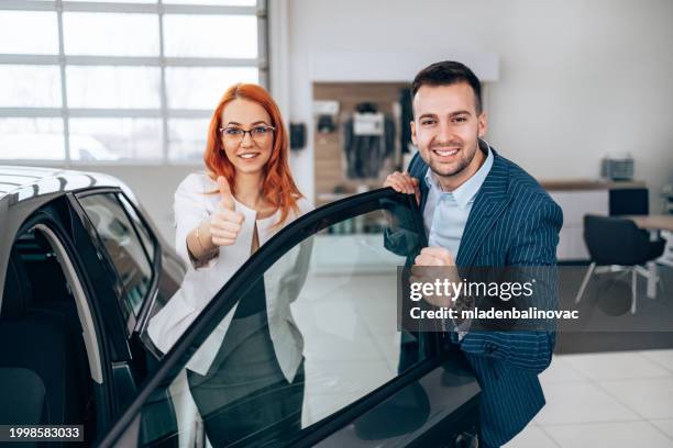 car dealership business - business mature couple portrait stock pictures, royalty-free photos & images