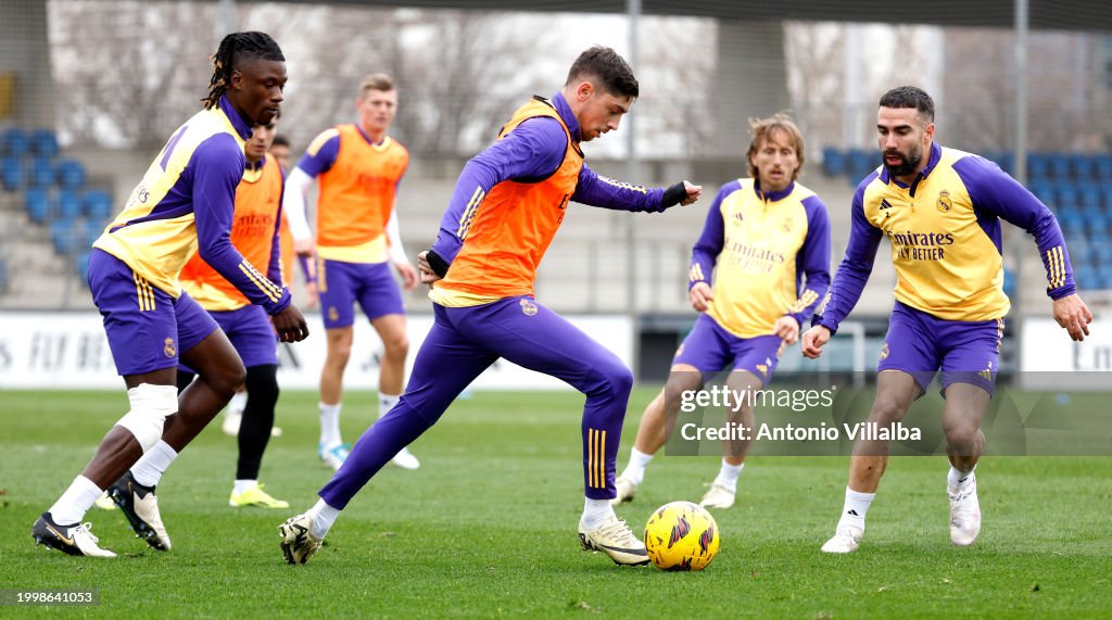 Real Madrid Training Session