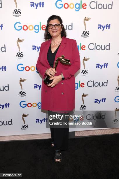 Janet Muswell Hamilton, SVP Visual Effects, HBO & Max accepts the award for the award Best Episodic - Live Action for "THe Last of Us" during the...