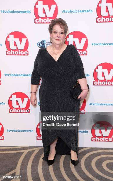 Anne Hegerty attends the TV Choice Awards 2024 at The London Hilton on Park Lane on February 12, 2024 in London, England.