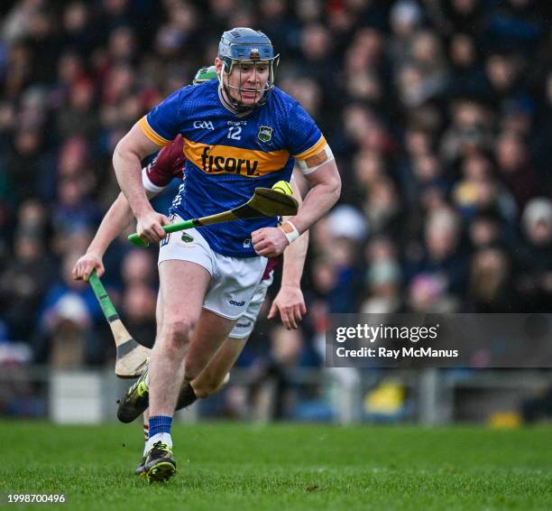 Tipperary , Ireland - 11 February 2024; Alan Tynan of Tipperary during the Allianz Hurling League Division 1 Group B match between Tipperary and...