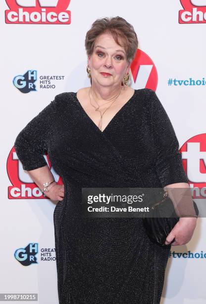 Anne Hegerty attends the TV Choice Awards 2024 at The London Hilton on Park Lane on February 12, 2024 in London, England.