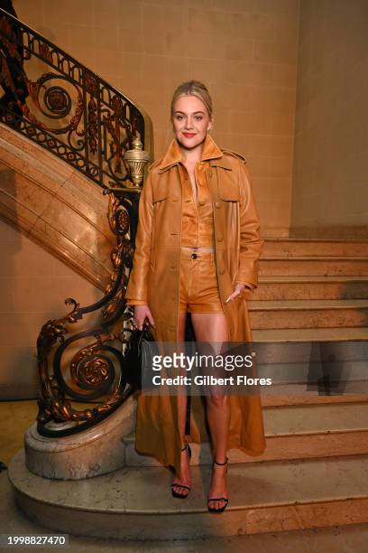 Kelsea Ballerini at Coach RTW Fall 2024 as part of New York Ready to Wear Fashion Week held at the James B. Duke House on February 12, 2024 in New...