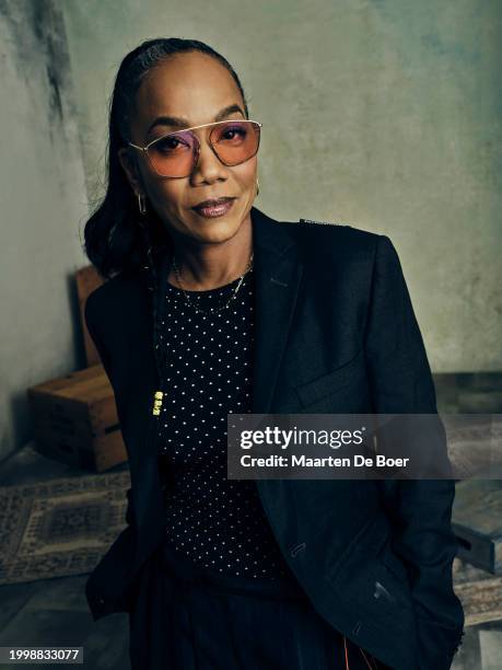 Sonja Sohn of "Will "Trent" poses for TV Guide Magazine during the 2024 Winter TCA Portrait Studio at The Langham Huntington, Pasadena on February...