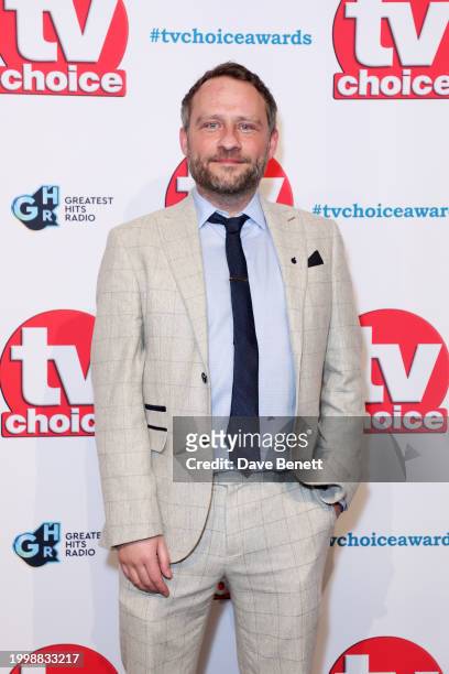 Peter Ash attends the TV Choice Awards 2024 at The London Hilton on Park Lane on February 12, 2024 in London, England.