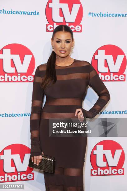 Jessica Wright attends the TV Choice Awards 2024 at The London Hilton on Park Lane on February 12, 2024 in London, England.