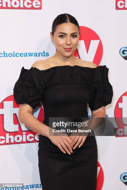 Sophie Khan Levy attends the TV Choice Awards 2024 at The London Hilton on Park Lane on February 12, 2024 in London, England.