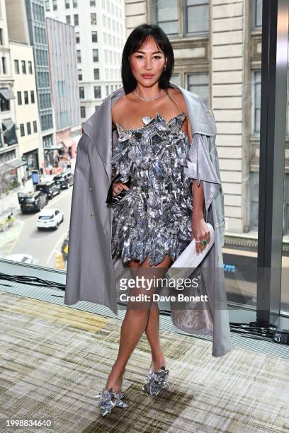 Dorothy Wang attends the Aknvas F/W24 show during February 2024 New York Fashion Week at The Ritz-Carlton New York on February 12, 2024 in New York...