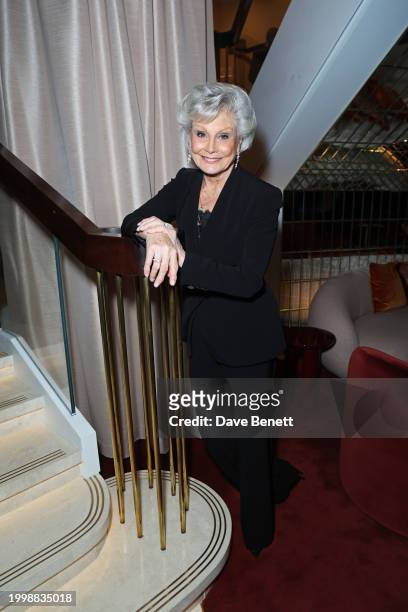 Angela Rippon attends a drinks reception to celebrate her time on Strictly Come Dancing and the end of the Strictly tour at Revery Bar, The London...