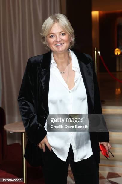 Alice Beer attends a drinks reception hosted by Angela Rippon to celebrate her time on Strictly Come Dancing and the end of the Strictly tour at...