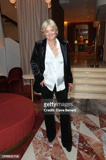 Alice Beer attends a drinks reception hosted by Angela Rippon to celebrate her time on Strictly Come Dancing and the end of the Strictly tour at...