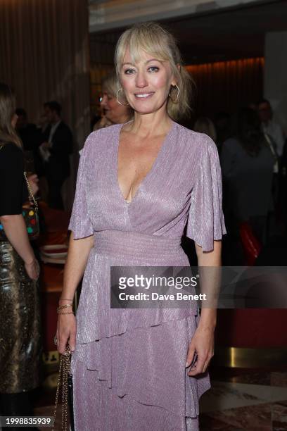 Clodagh McKenna attends a drinks reception hosted by Angela Rippon to celebrate her time on Strictly Come Dancing and the end of the Strictly tour at...