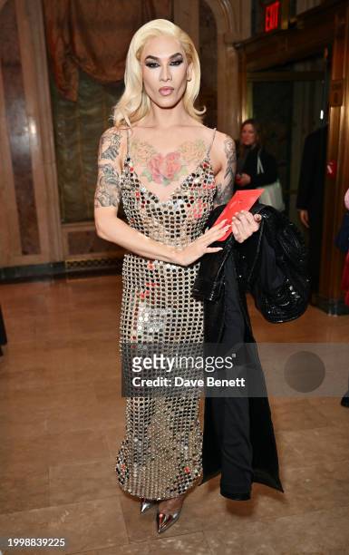 Miss Fame attends the Retrofête F/W24 show during February 2024 New York Fashion Week at The Plaza on February 12, 2024 in New York City.