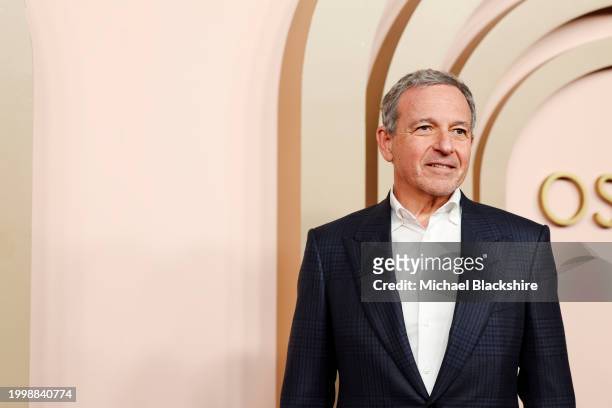 Beverly Hills , CA Bob Iger arriving at the 2024 Oscars Nominees Luncheon Red Carpet at the The Beverly Hilton Hotel in Beverly Hills , CA, Monday,...