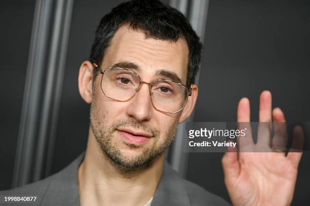 Jack Antonoff at the global premiere of "The New Look" held at Florence Gould Hall on February 12, 2024 in New York, New York.