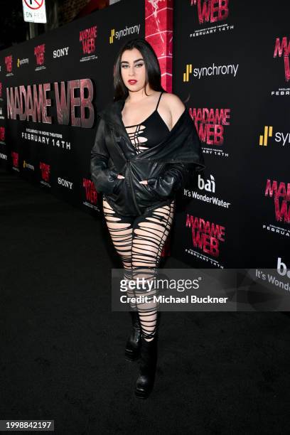 Lauren Jauregui at the world premiere of "Madame Web" held at Regency Village Theatre on February 12, 2024 in Los Angeles, California.