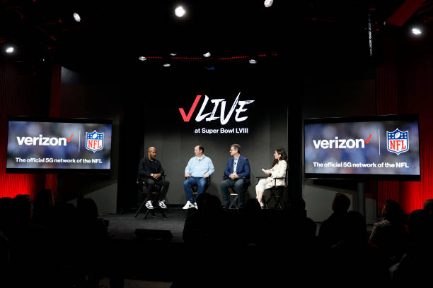 NV: Verizon Press Conference at Verizon LIVE at Super Bowl LVIII