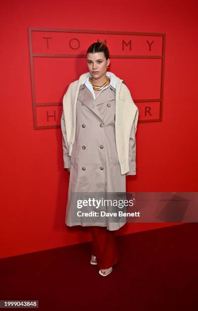 Sofia Richie attends the Tommy Hilfiger show during New York Fashion Week February 2024 at Grand Central Terminal on February 09, 2024 in New York...