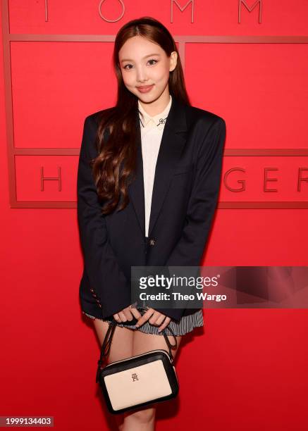 Nayeon attends the Tommy Hilfiger show during New York Fashion Week The Shows on February 09, 2024 in New York City.