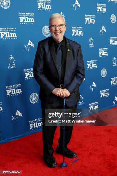 Leonard Maltin attends the 39th Annual Santa Barbara International Film Festival: Maltin Modern Master Award Honoring Robert Downey Jr. At The...