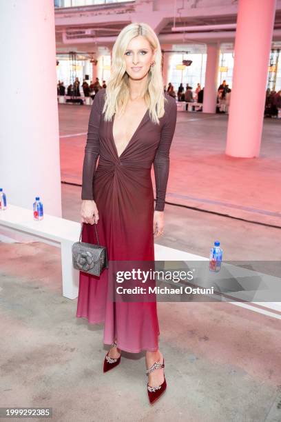 Nicky Hilton Rothschild attends Prabal Gurung F/W 2024 Fashion Show during New York Fashion Week: The Shows at Starrett-Lehigh Building on February...