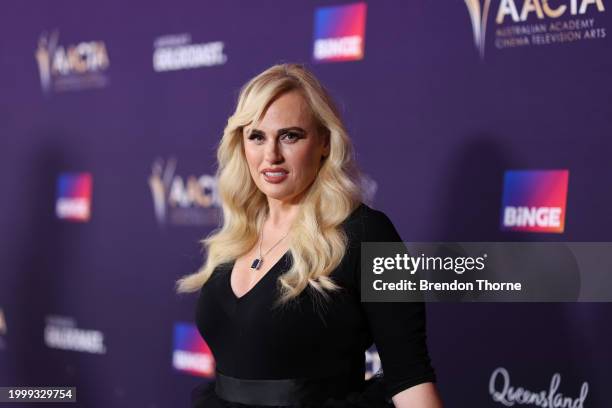 Rebel Wilson attends the 2024 AACTA Awards Presented By Foxtel Group at HOTA on February 10, 2024 in Gold Coast, Australia.