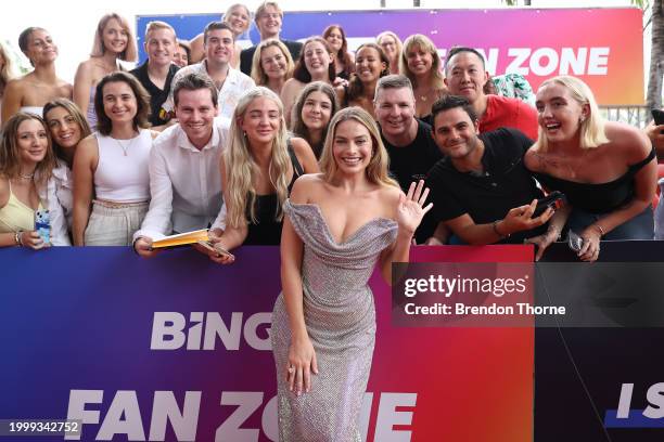 Margot Robbie attends the 2024 AACTA Awards Presented By Foxtel Group at HOTA on February 10, 2024 in Gold Coast, Australia.