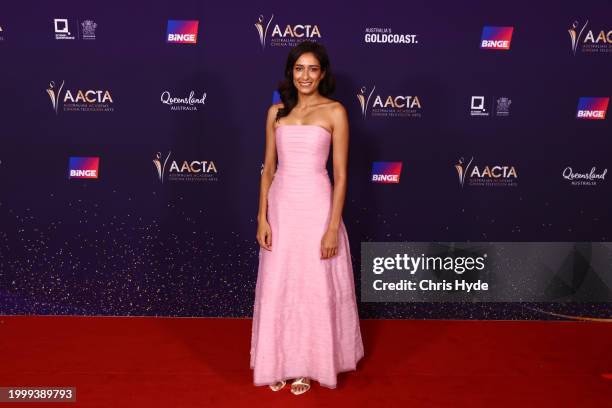 Emma Harvie attends the 2024 AACTA Awards Presented By Foxtel Group at HOTA on February 10, 2024 in Gold Coast, Australia.