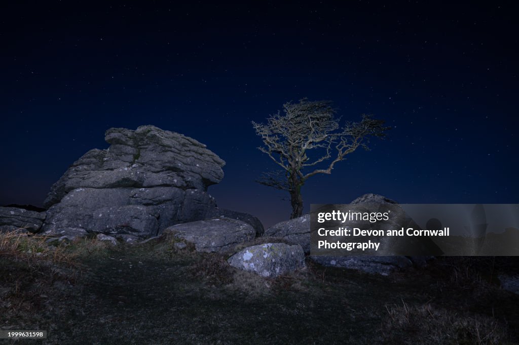 Dartmoor At Night