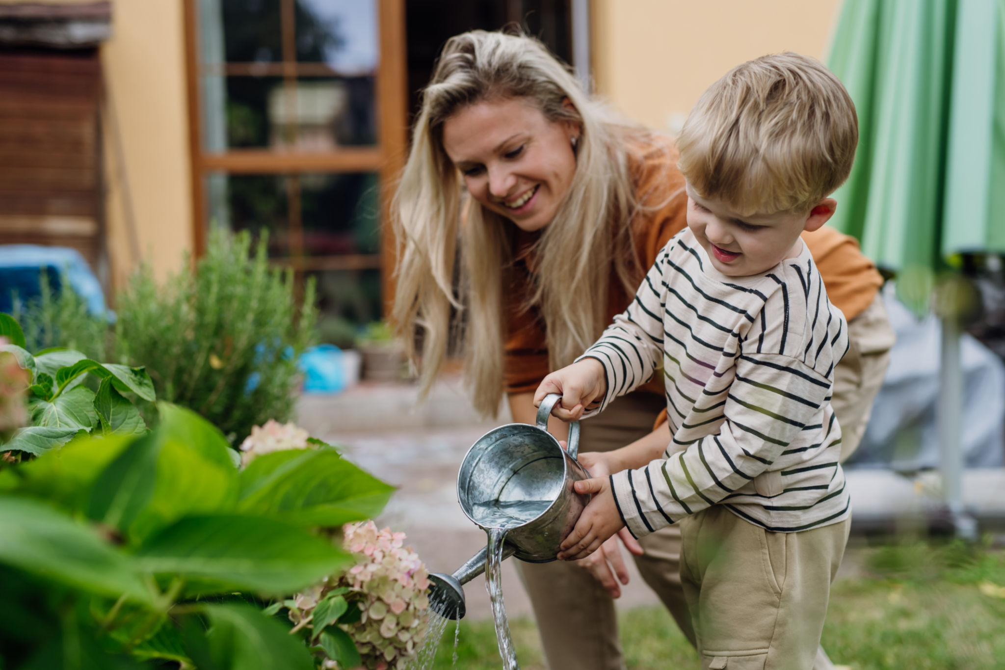 family gardening