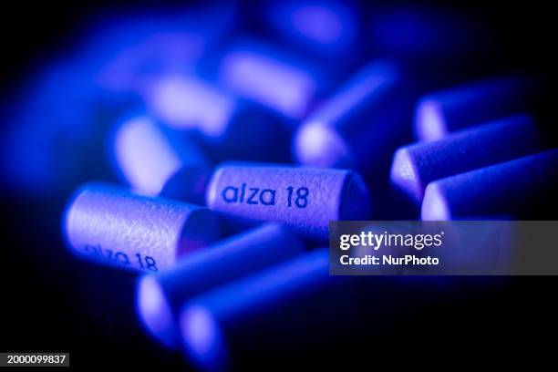 Concerta pills ADHD medication are seen in this illustration photo in Warsaw, Poland on 13 February, 2024.