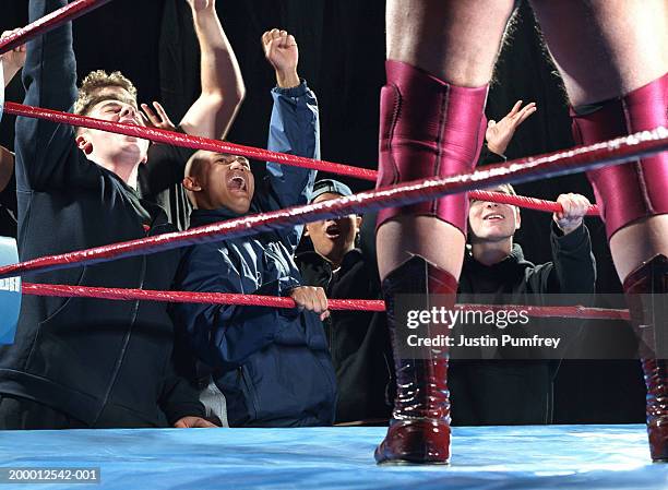 Crowd Riot At Ringside 388 Wrestling Ring Crowd Stock Photos, High-Res Pictures, and Images ...