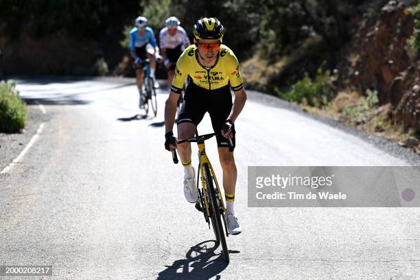 Sepp Kuss of The United States and Team Team Visma | Lease a Bike competes during the 40th Vuelta Ciclista a la Región de Murcia "Costa Calida" 2024...