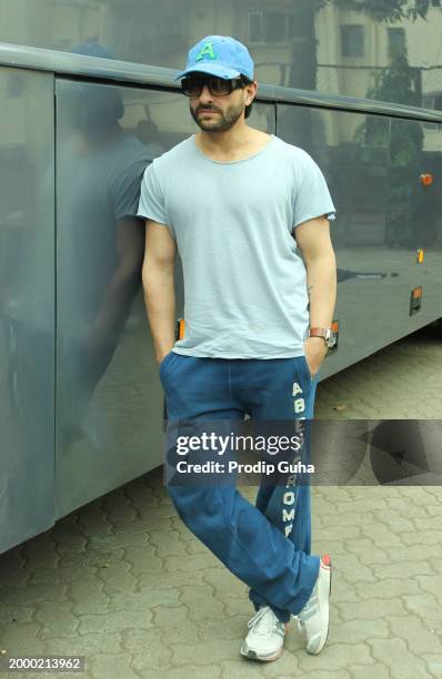 Saif Ali Khan is seen at Mehboob Studio,bandra on October 27,2014 in Mumbai, India