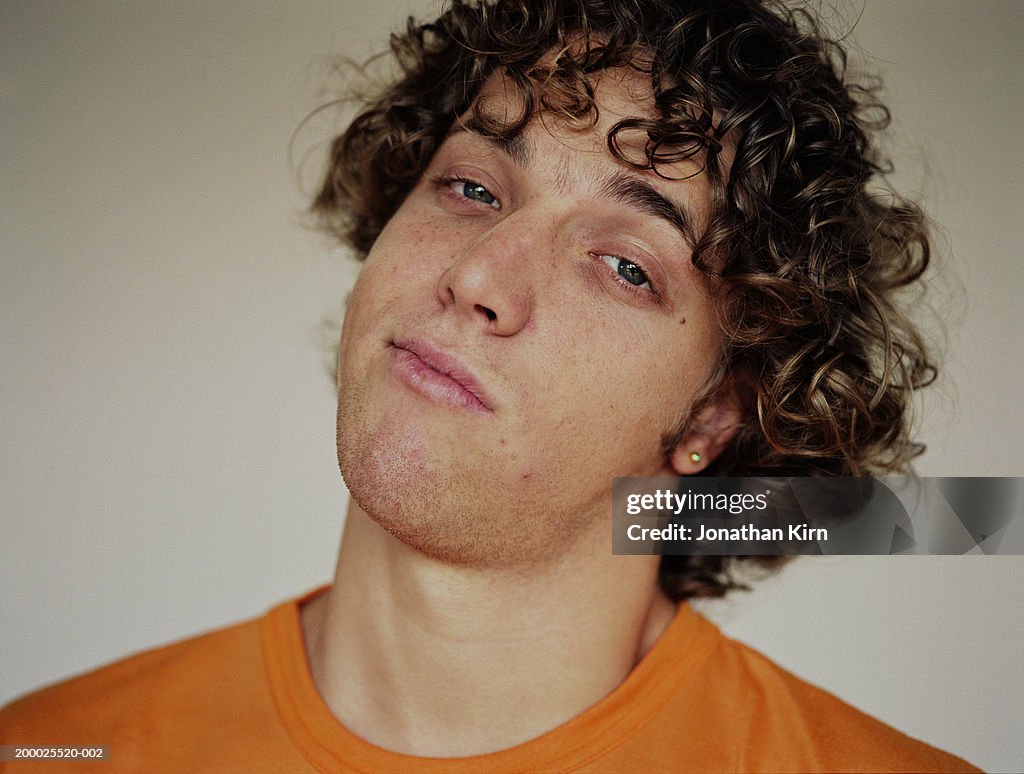 Young man, close-up, portrait