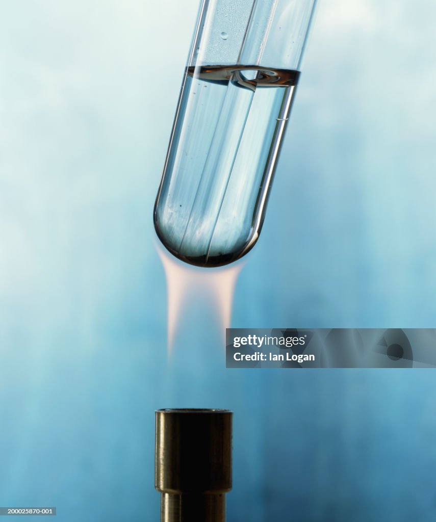 Hating Test Bunsen Burner Test Tube