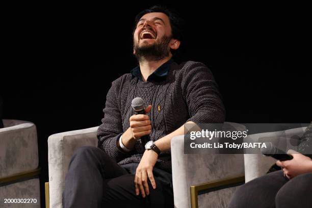 Elham Ehsas during the BAFTA Screenings with Q&A's for the Short Film and Short Animation Nominees at BAFTA on February 10, 2024 in London, England....