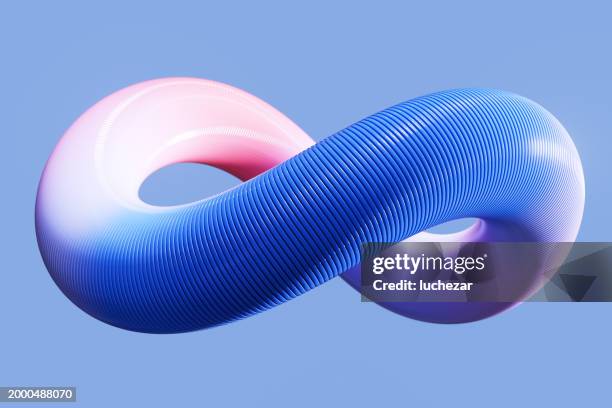 mehrfarbiges unendlichkeitszeichen. ki-, big-data-, finanztechnologie- oder cloud-technologiekonzept - evolution stock-fotos und bilder