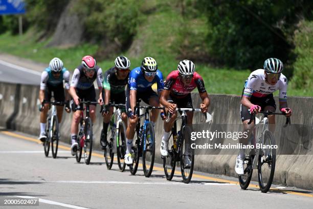 Wilmar Paredes of Colombia and Team Medellin, Bernardo Suaza of Colombia and Team Petrolike, Rait Arm of Estonia and Team Estonia, Brandon Alejandro...