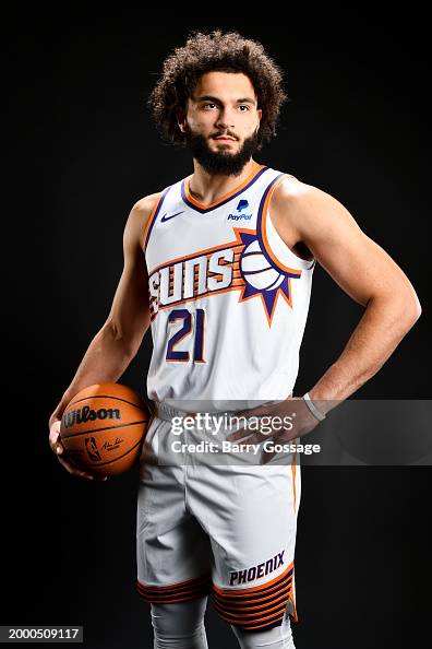 David Roddy of the Phoenix Suns poses for a portrait on February 12 ...