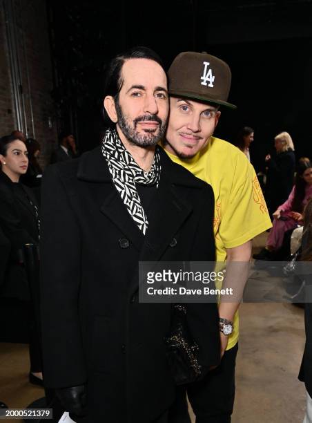 Marc Jacobs and Charly Defrancesco attend the Proenza Schouler F/W24 show during February 2024 New York Fashion Week: The Shows on February 10, 2024...