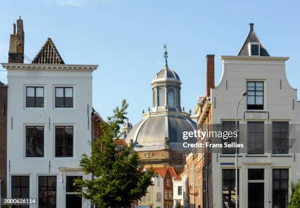 the oostkerk (east church) in middelburg, netherlands - zeeland stock pictures, royalty-free photos & images