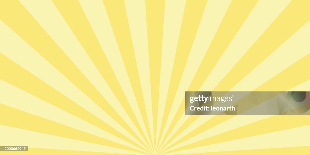 Yellow Line For Sun Rays Sunrise Sunbeam Rays Yellow Lines Background Light High-Res Vector ...