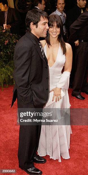 Boxer Oscar de la Hoya and his wife Millie Corretjer attend People En Espanol's 25 Most Beautiful Celebrity Gala at the Roseland Ballroom on May 14,...