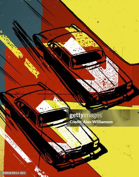 78 Two Cars Drag Racing Stock Photos, High-Res Pictures, and Images ...