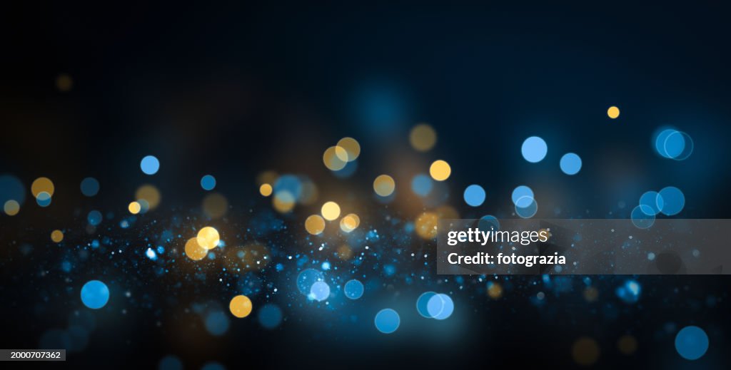 Blurred Glittery Defocused Lights
